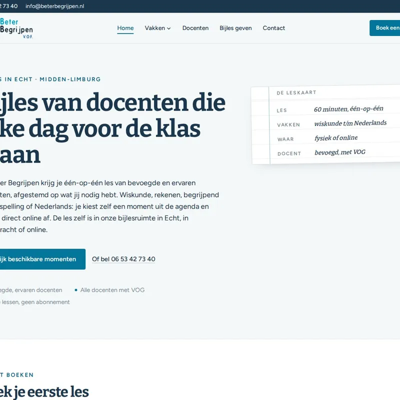 Het logo van Beter Begrijpen, klant van Vimonto