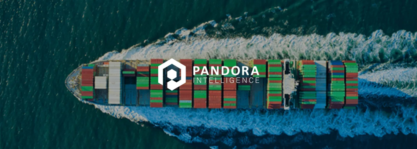 Het logo van Pandora intelligence, klant van Vimonto